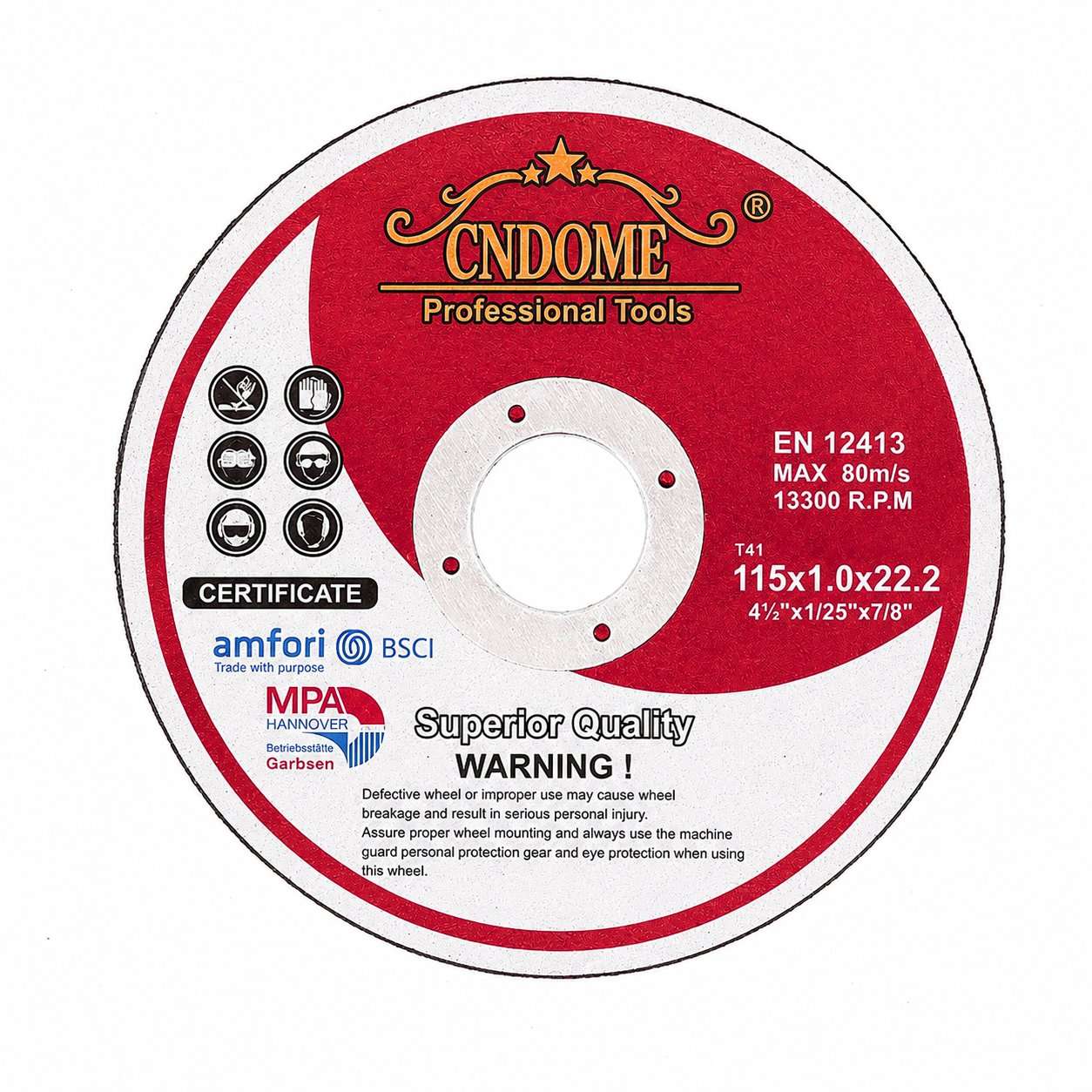 Ultra-Thin Angle Grinder Cutting Discs for Metal & Stainless Steel