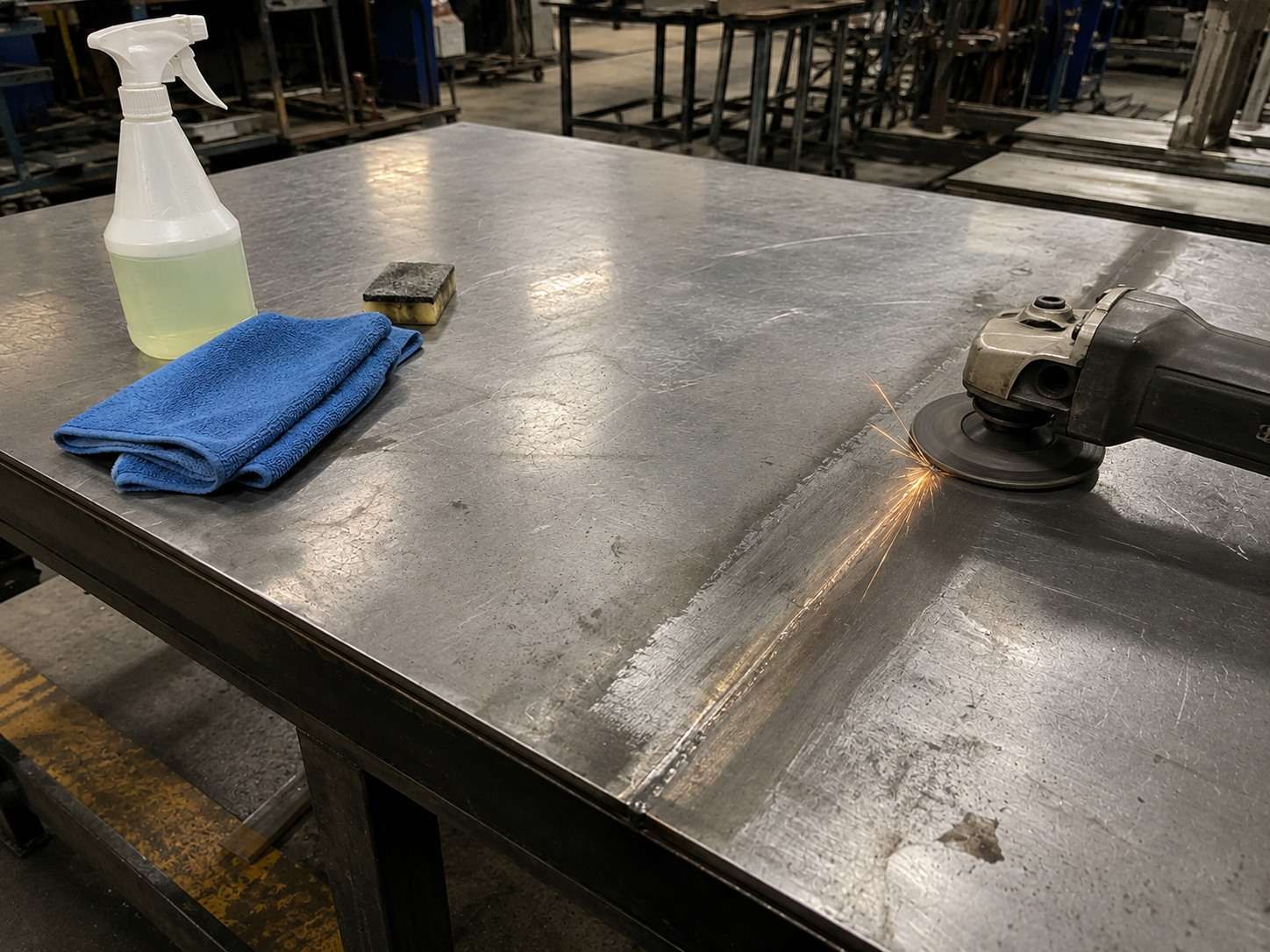 grind stainless steel